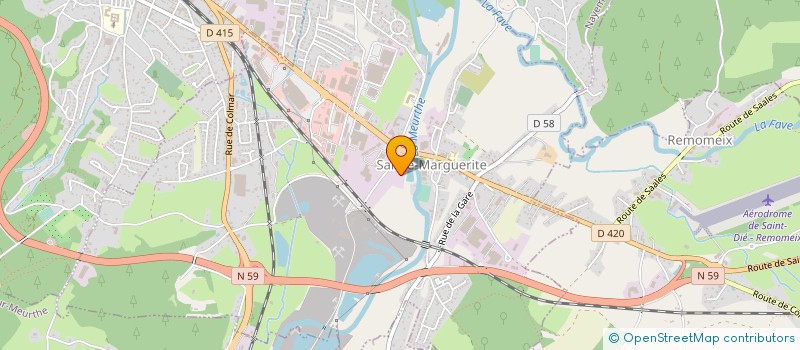 localisation de l'entreprise SOC DE BATIMENT ET GENIE CIVIL à SAINTE-MARGUERITE