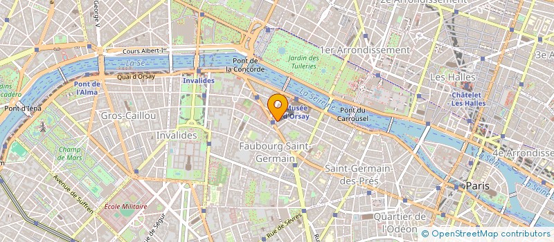 localisation de l'entreprise SOC DE CHARITE MATERNELLE DE PARIS à PARIS