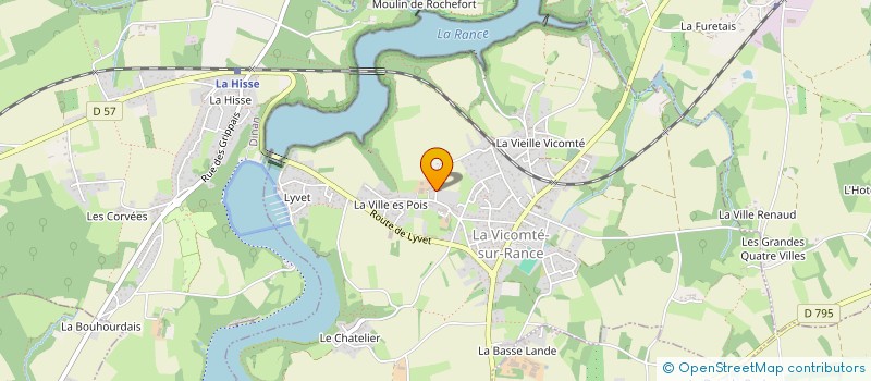 localisation de l'entreprise SOC DE CHASSE à PLEUDIHEN-SUR-RANCE