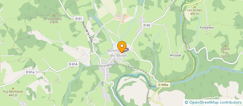 localisation de l'entreprise SOC DE CHASSE à MONTBOUCHER