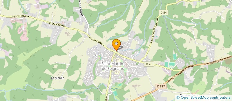localisation de l'entreprise SOC DE CHASSE  SAINT-MARTIN-DE-SEIGNANX