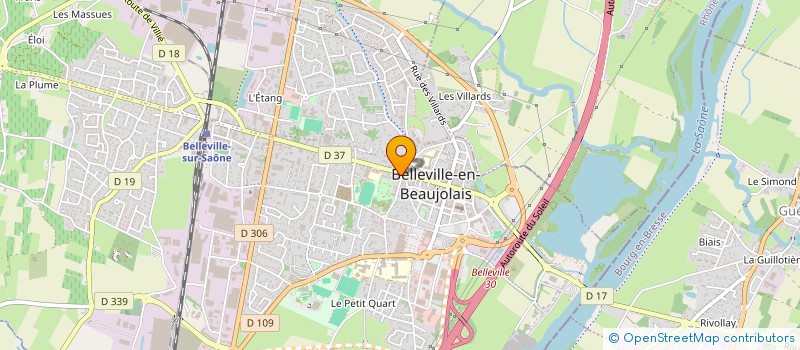 localisation de l'entreprise SOC DE CHASSE COMMUNALE à BELLEVILLE-EN-BEAUJOLAIS