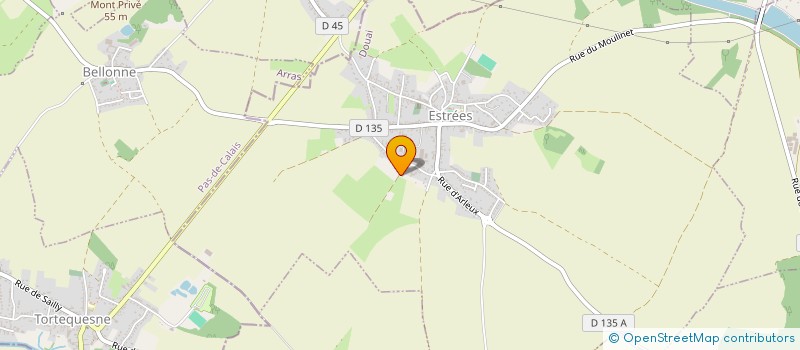 localisation de l'entreprise SOC DE CHASSE D ESTREES à ESTREES