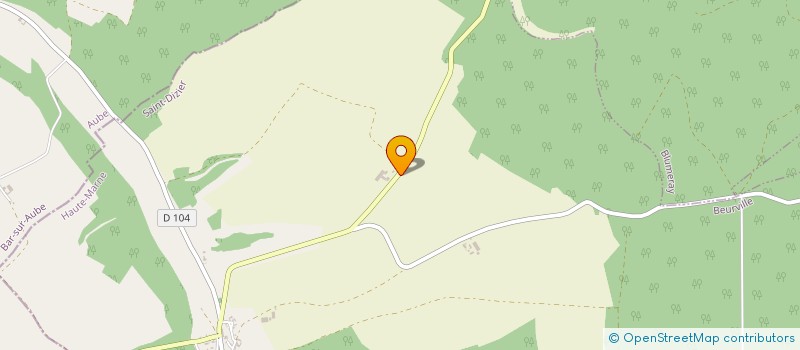 localisation de l'entreprise SOC DE CHASSE DE BLINFEY à BEURVILLE