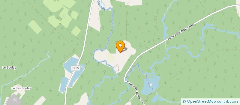 localisation de l'entreprise SOC DE CHASSE DE COURSANGEON  SOUESMES