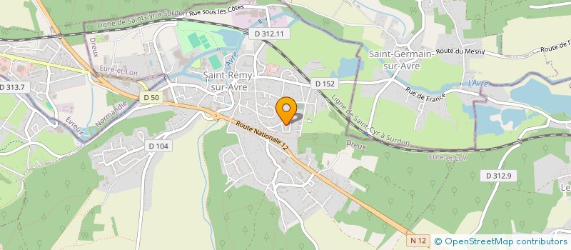 localisation de l'entreprise SOC DE CHASSE DE SAINT REMY SUR AVRE à SAINT-REMY-SUR-AVRE