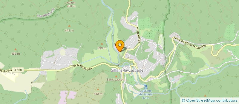 localisation de l'entreprise SOC DE CHASSE DE SILLANS LA CASCADE  SALERNES