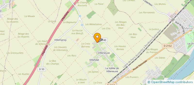 localisation de l'entreprise SOC DE CHASSE DE ST DENIS  SAINT-DENIS-SUR-LOIRE