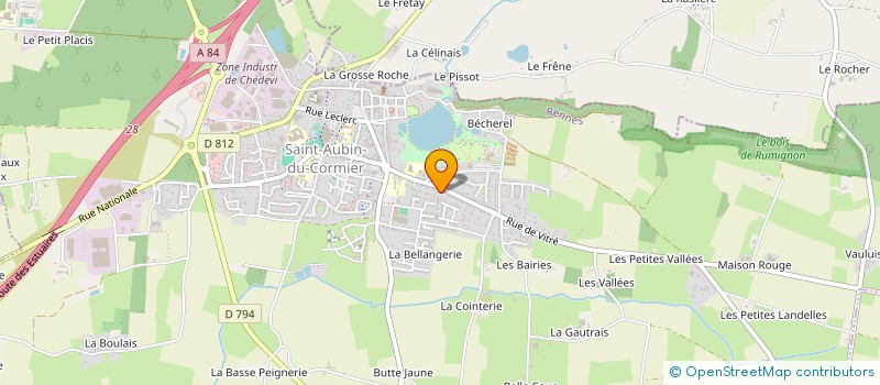 localisation de l'entreprise SOC DE CHASSE ET DE PECHE à MEZIERES-SUR-COUESNON