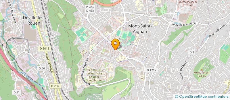 localisation de l'entreprise SOC DE COMMERCE INT ET DE SCE à MONT-SAINT-AIGNAN
