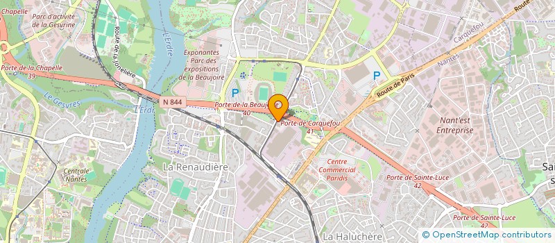 localisation de l'entreprise SOC DE COMMERCIALISATION IMPRIMES MITTON  NANTES