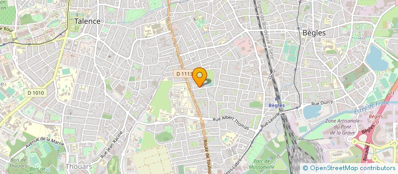 localisation de l'entreprise SOC DE CONSEILS EN ENTREPRISES - SCE à BEGLES