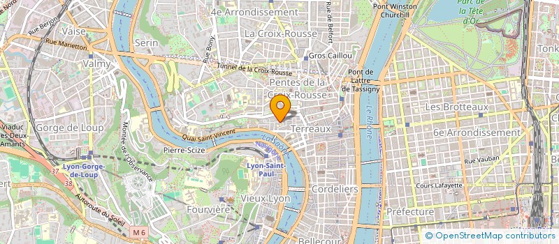 localisation de l'entreprise SOC DE CONSEILS GESTION PROMOTION ENTR à LYON