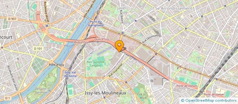 localisation de l'entreprise SOC DE CONSTRUCTION ET GENIE CIVIL à PARIS