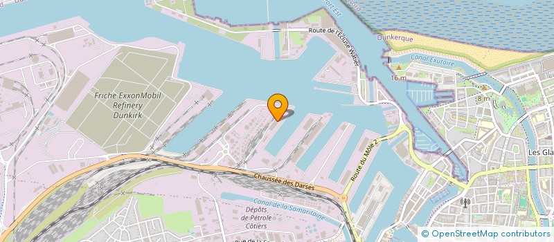 localisation de l'entreprise SOC DE CONSTRUCTION NAUTIQUE DUNKERQUE à DUNKERQUE