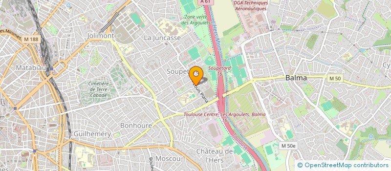 localisation de l'entreprise SOC DE CONSTRUCTION VENTE HAMAMELIS à TOULOUSE