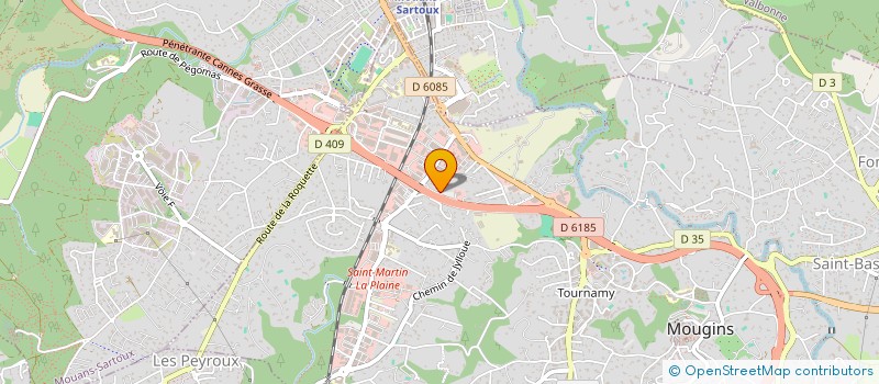 localisation de l'entreprise SOC DE CONSTRUCTIONS MOUGINOISE à MOUGINS