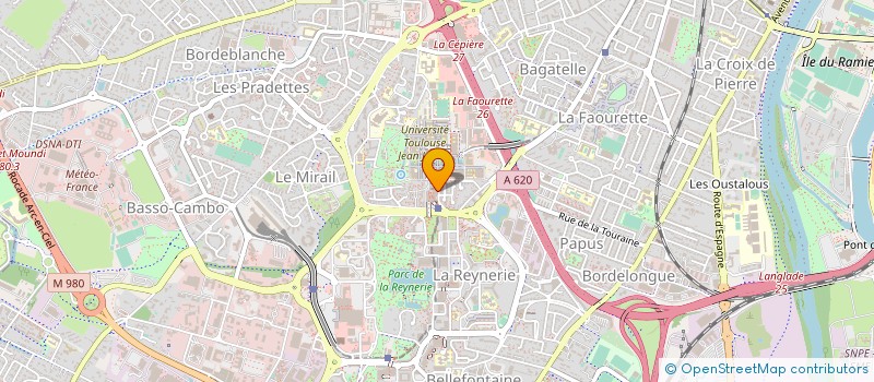 localisation de l'entreprise SOC DE COOPERATION TECHNIQUE SARL à TOULOUSE