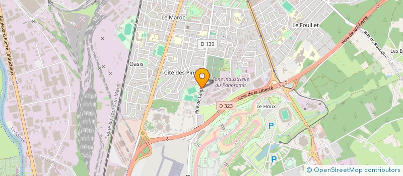localisation de l'entreprise SOC DE COORDINATION ET DE GESTION à LE MANS