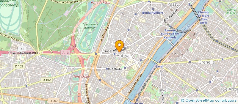 localisation de l'entreprise SOC DE COURTAGE ET D EXPERTISE  PARIS