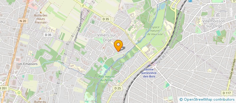 localisation de l'entreprise SOC DE COURTAGE ET DE CONSEIL à SAINTE-GENEVIEVE-DES-BOIS