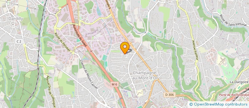 localisation de l'entreprise SOC DE COURTAGE ET GESTION DE PATRIMOINE  CHAMPAGNE-AU-MONT-D'OR