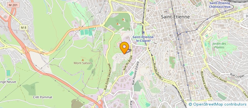 localisation de l'entreprise SOC DE COUVERTURE D'ISOLATION DE BARDAGE à SAINT-ETIENNE