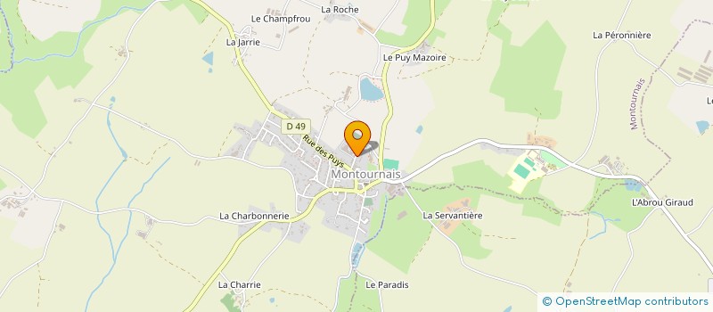 localisation de l'entreprise SOC DE CREATION ET DE CONFECTION à MONTOURNAIS
