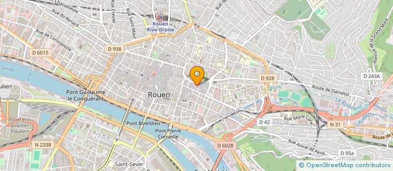 localisation de l'entreprise SOC DE D'IFFUSION D'ART COMTEMPORAIN à ROUEN