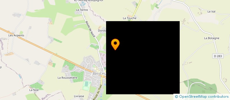localisation de l'entreprise SOC DE DECOLLETAGE DU VAL D'HUISNE à BERD'HUIS