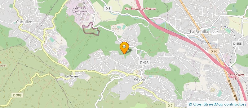 localisation de l'entreprise SOC DE DESENFUMAGE ET SECURITE à PEYPIN