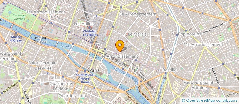 localisation de l'entreprise SOC DE DEVELOP BOULANGERIE à PARIS