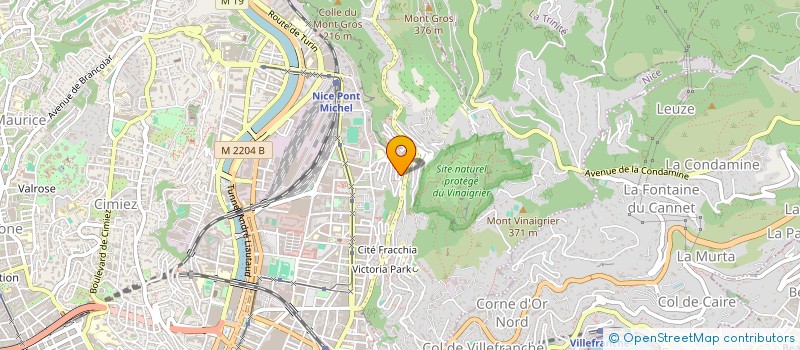 localisation de l'entreprise SOC DE DEVELOPPEMENT ET DE DOMOTIQUE à NICE