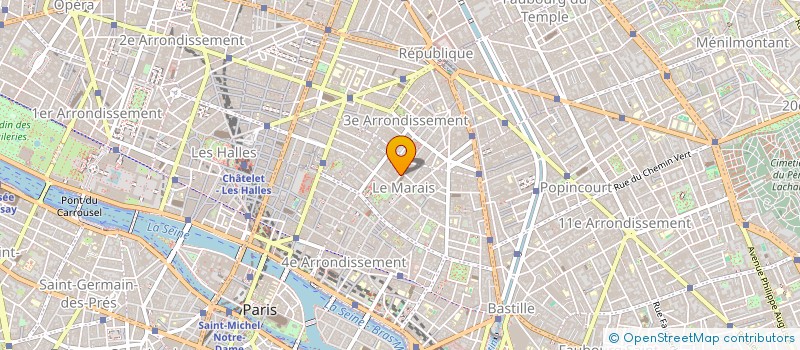 localisation de l'entreprise SOC DE DIRECTION ARTISTIQUE ET DE MODE à PARIS