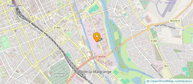 localisation de l'entreprise SOC DE DISTRIB INFORMATIQUE ET TELEMAT à NANCY