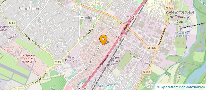 localisation de l'entreprise SOC DE DISTRIBUTION D'ECLAIRAGE à TOULOUSE