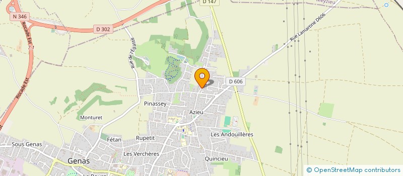 localisation de l'entreprise SOC DE DISTRIBUTION DE BOISSONS à GENAS