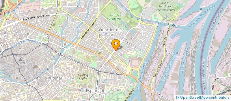 localisation de l'entreprise SOC DE DISTRIBUTION DE MATERIEL PROFILE à STRASBOURG