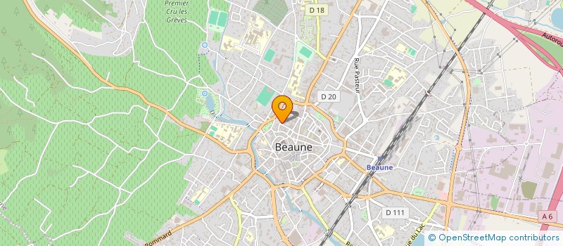 localisation de l'entreprise SOC DE DISTRIBUTION DE VINS FINS à BEAUNE