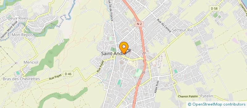 localisation de l'entreprise SOC DE DISTRIBUTION DES MASCAREIGNES à SAINT-ANDRE