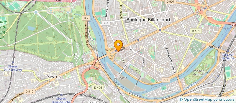 localisation de l'entreprise SOC DE DISTRIBUTION DES YVELINES à BOULOGNE-BILLANCOURT
