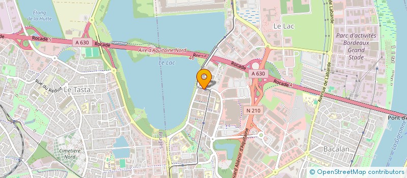 localisation de l'entreprise SOC DE DISTRIBUTION DU GD STRASBOURG à BORDEAUX