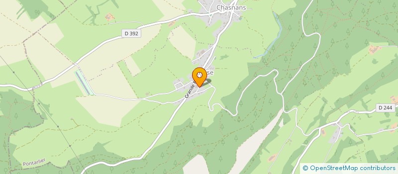 localisation de l'entreprise SOC DE DISTRIBUTION JACQUEMARD à LES PREMIERS SAPINS