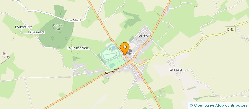 localisation de l'entreprise SOC DE FACONNAGE DE NORMANDIE à RANES