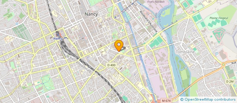 localisation de l'entreprise SOC DE FAIT ADRIEN - BERZOSA  NANCY