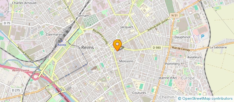 localisation de l'entreprise SOC DE FAIT AMEIL ELZEIN  REIMS