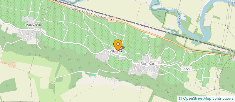 localisation de l'entreprise SOC DE FAIT BERAT J ET J  BOURSAULT