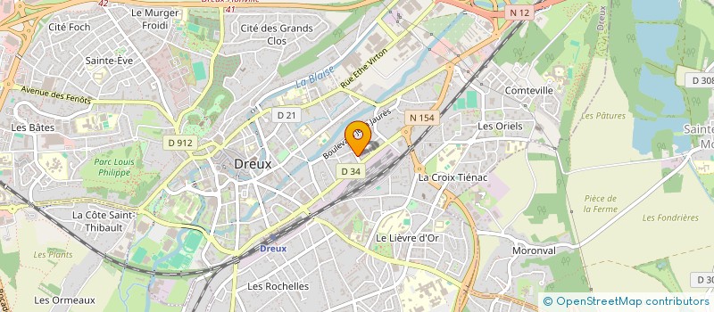 localisation de l'entreprise SOC DE FAIT BORDES GERARD PILORGE DANIEL à DREUX