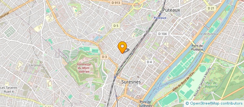 localisation de l'entreprise SOC DE FAIT BOULLAIL  SURESNES