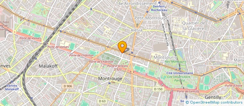 localisation de l'entreprise SOC DE FAIT BRAHIM-MOSTAFA EL HOUDIGUI  PARIS